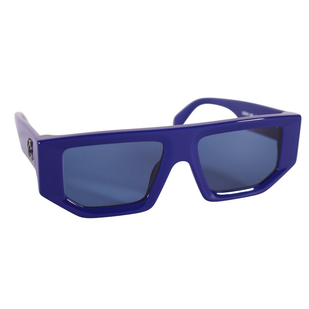 Off-White Rectangle Vancouver Sunglasses - Blue /… - image 7